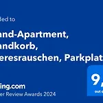 Apartamento Strand-apartment, Strandkorb, Meeresrauschen, Parkplatz