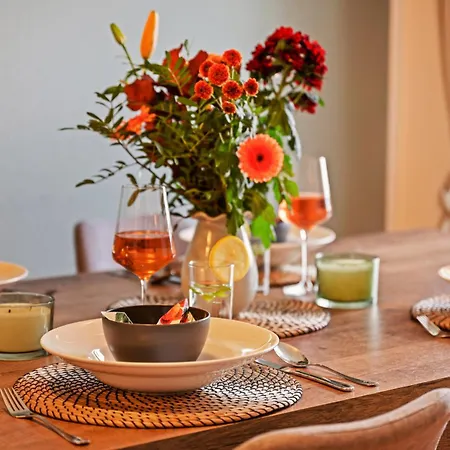 Strand-apartment, Strandkorb, Meeresrauschen, Parkplatz شقة *