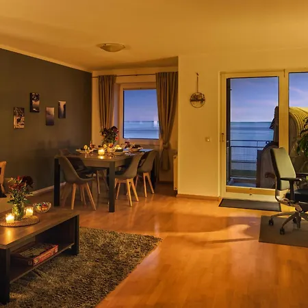 Strand-apartment, Strandkorb, Meeresrauschen, Parkplatz *