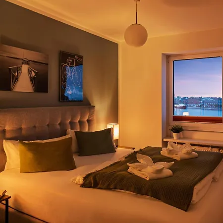 Strand-apartment, Strandkorb, Meeresrauschen, Parkplatz شقة *